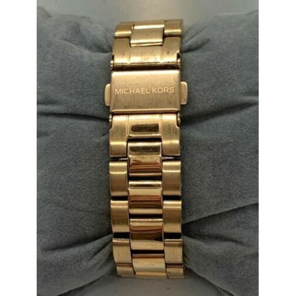 Michael Kors MK5430 Women's Watch Chronograph Rose Gold Stainless Steel D228 - Picture 4 of 9